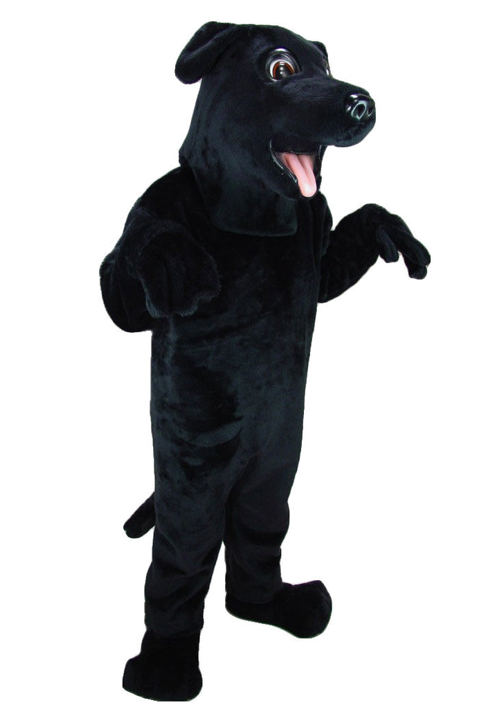 Black dog outlet costume for adults