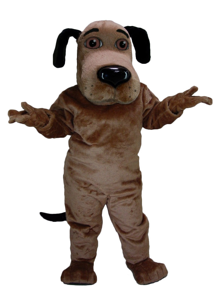 Big brown dog mascot. Dog costume - Pets animals Sizes L (175-180CM)