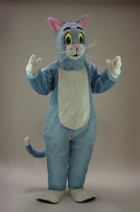 43086 Blue Cat Costume Mascot