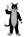 43087 Black Cartoon Cat Mascot Costume