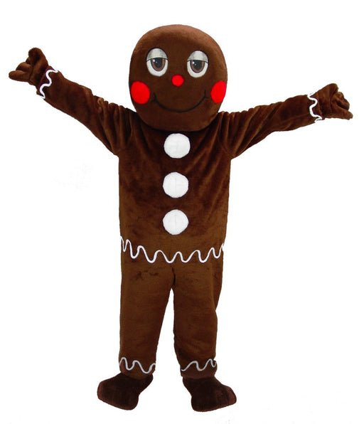 44345 Gingerbread Man Mascot Costume