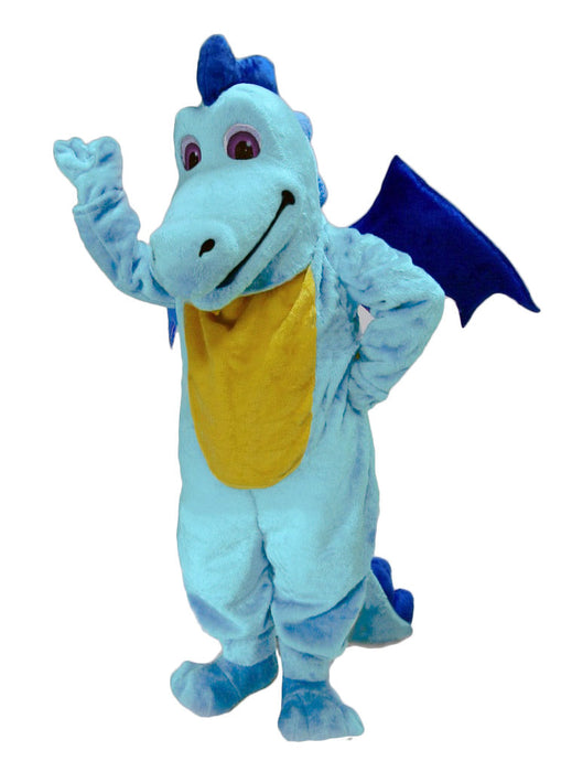46108 Blue Dragon Mascot Costume