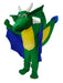 46444 Horned Dragon Mascot Costume
