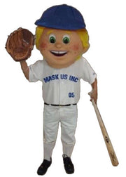 Baseball Kid Mascot
