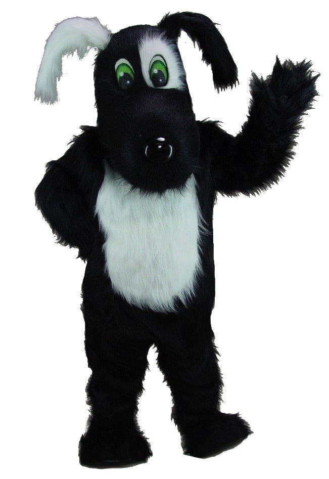 Blackie Dog Suit Animal Mascot Costume Party Carnival Mascotte Costumes