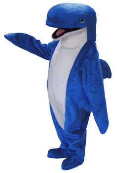 Blue Whale Mascot