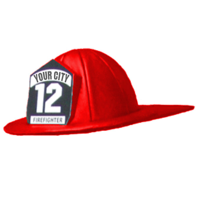 Fireman Helmet for Mascot Costumes A2045, high-quality replacement helmet for Fireman Mascot Costume 44115.