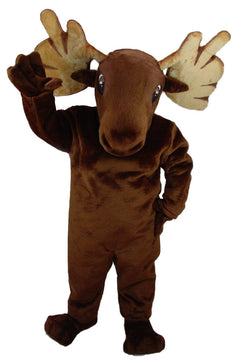 Mighty Moose Mascot - Mascot Costume