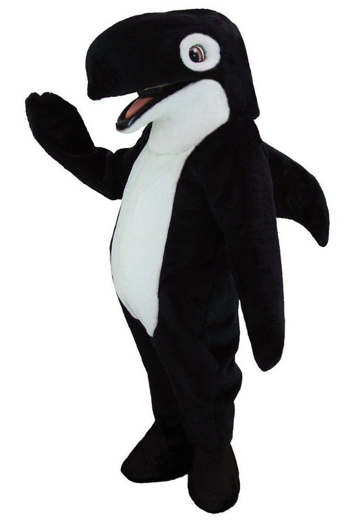 Orca Whale Mascot Costum 37320 MaskUS
