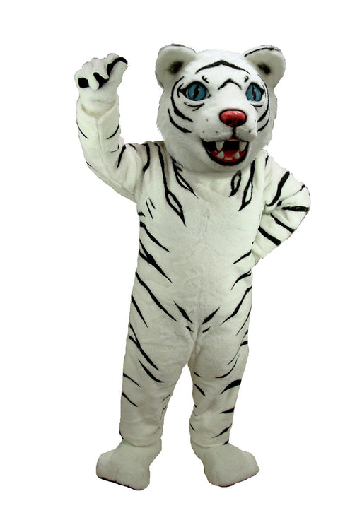 T0011 White Tiger Mascot Costume (Thermolite)