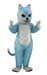 T0040 Blue Cat Mascot Costume (Thermolite)