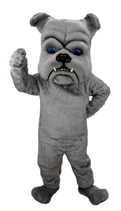 T0071 Grey Bulldog Mascot Costume (Thermolite)