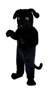T0091 Black Lab Mascot Costume (Thermolite)