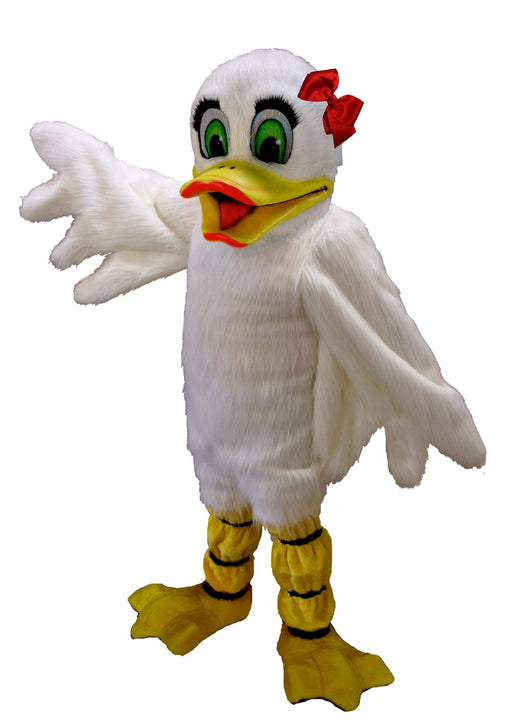 T0132 Female Duck Mascot Costume (Thermolite)