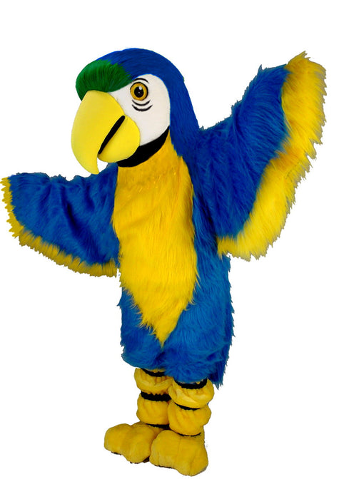 T0152 Blue Macaw Bird Mascot Costume (Thermolite)