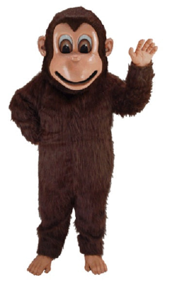 T0174 Brown Monkey Mascot Costume (Thermolite)