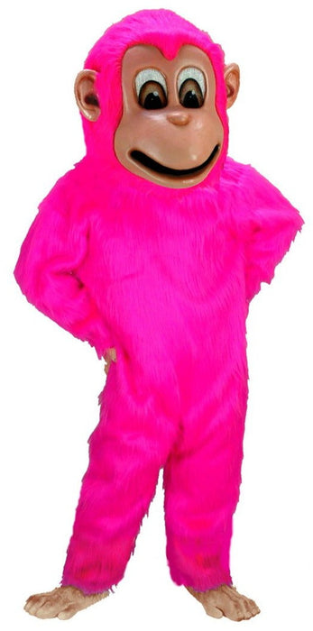 T0184 Pink Monkey Mascot Costume (Thermolite)
