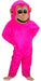 T0184 Pink Monkey Mascot Costume (Thermolite)