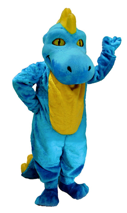 T0214 Light Blue Dinosaur Mascot Costume (Thermolite)
