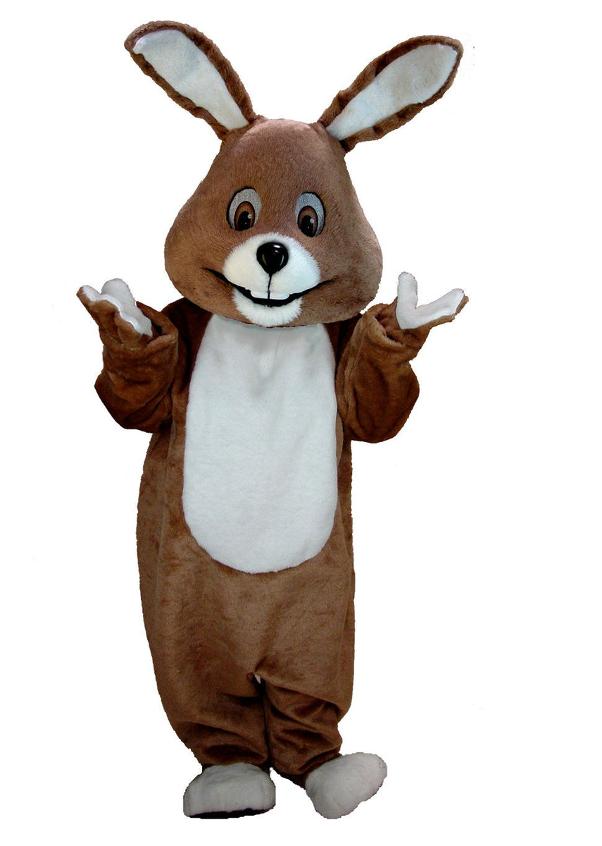 Brown Bunny Mascot Rabbit Costume T0224 MaskUS from — The Mascot Store