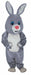 T0249 Light Grey Rabbit Mascot Costume (Thermolite)