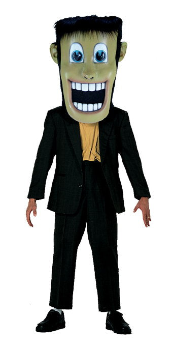 T0272 Happy Frankenstein Head Mascot Costume (thermolite)