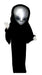 T0276 Grey Alien Mascot Costume (Thermolite)