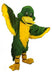 T0444 Green Duck Mascot Costume (Thermolite)